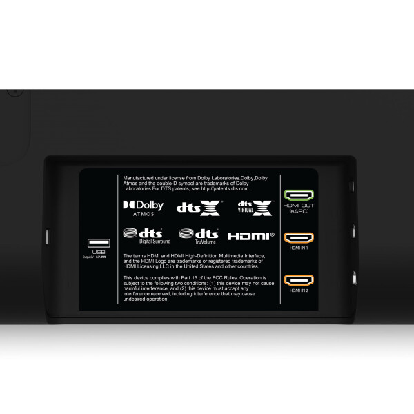 Dolby Atmos ve DTS: X ile VIZIO Elevate 5.1.4 Ev Sineması Sound Barı - P514a-H6 - 11