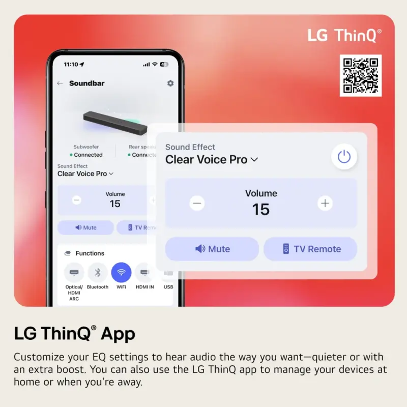 Dolby Audio bilan LG 3.1 Bluetooth ovoz paneli - S60T - 3