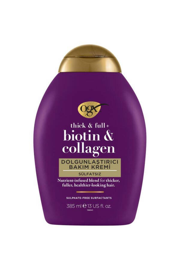 Biotin & Kolajen Dolgunlaştırıcı Sülfatsız Şampuan 385 ml - 18