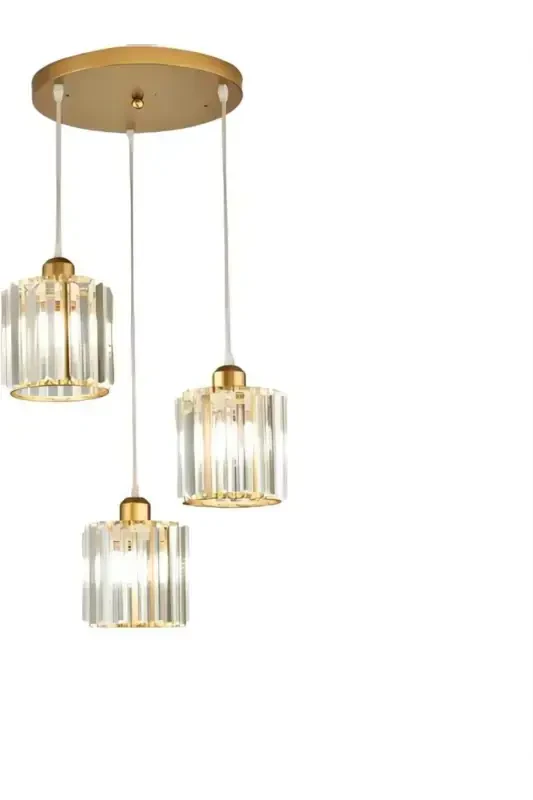 Dolunay 3'lü GOLD Y-12 Kristal-Gold - 4