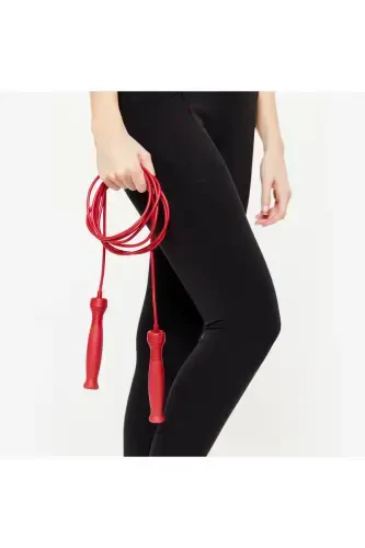 Domyos Jump Rope - Rubber Handle - Red - 500-Red - 5