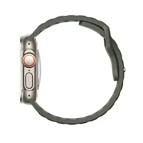 DONEGANI UC1 Apple Watch Bands Ayollar Erkaklar uchun Se Ultra 2 40mm 44mm 46mm 42mm 45mm 41mm 38mm 49mm Series 10 9 8 7 6 5 4 3 iWatch Sport Strap Silikon Armiya Yashil - 4