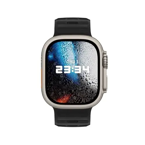 DONEGANI UC1 Apple Watch uchun bilaguzuklar ayollar erkaklar uchun Se Ultra 2 40mm 44mm 46mm 42mm 45mm 41mm 38mm 49mm Series 10 9 8 7 6 5 4 3 iWatch Sport tasma silikon qora - 3
