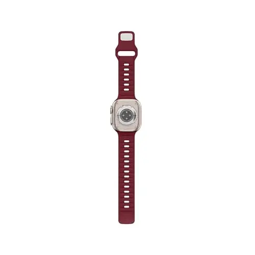 DONEGANI UC1 Band for Apple Watch Bands Women Men Se Ultra 2 40mm 44mm 46mm 42mm 45mm 41mm 38mm 49mm Series 11 10 9 8 7 6 5 4 3 iWatch Sport Strap Silicone Bordeaux Red - 6