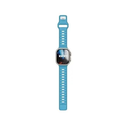 DONEGANI UC1 Band for Apple Watch Bands Women Men Se Ultra 2 40mm 44mm 46mm 42mm 45mm 41mm 38mm 49mm Series 11 10 9 8 7 6 5 4 3 iWatch Sport Strap Silicone Crystal Seas Blue - 5