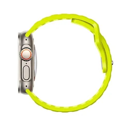 DONEGANI UC1 Band for Apple Watch Bands Women Men Se Ultra 2 40mm 44mm 46mm 42mm 45mm 41mm 38mm 49mm Series 11 10 9 8 7 6 5 4 3 iWatch Sport Strap Silicone Fluorescent Yellow - 4