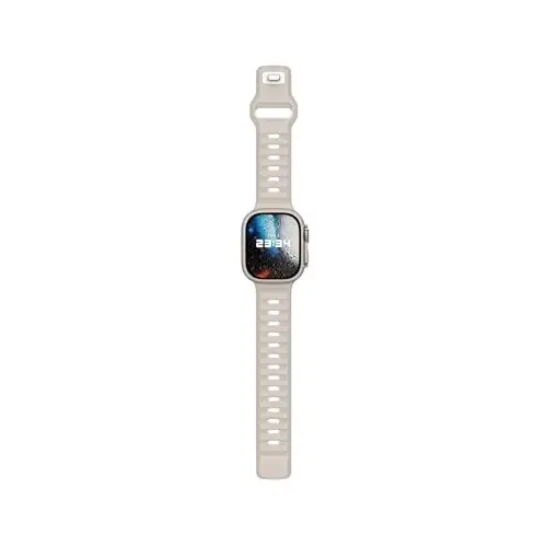 DONEGANI UC2 Apple Watch Bands Ayollar Erkaklar uchun Se Ultra 2 40mm 44mm 46mm 42mm 45mm 41mm 38mm 49mm Series 10 9 8 7 6 5 4 3 iWatch Sport Tasmachasi Silikon Qora_Yulduz nuri - 5