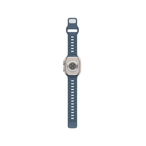 DONEGANI UC2 Apple Watch Kordon Kadın Erkek Se Ultra 2 40mm 44mm 46mm 42mm 45mm 41mm 38mm 49mm Seri 11 10 9 8 7 6 5 4 3 iWatch Spor Kayış Silikon Abiss Mavi_Beyaz - 6