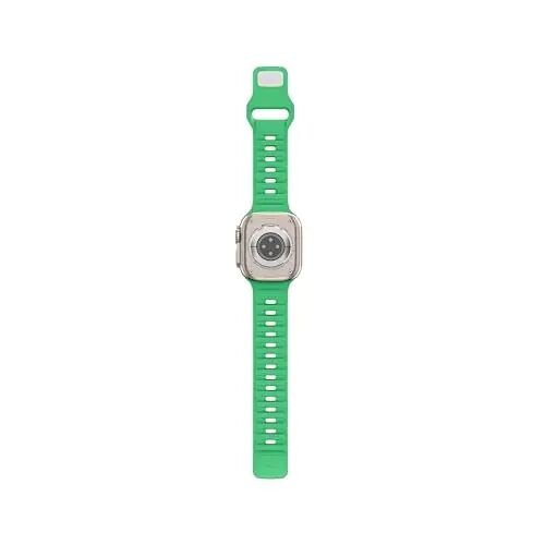 DONEGANI UC2 Apple Watch Kordonları Kadın Erkek Se Ultra 2 40mm 44mm 46mm 42mm 45mm 41mm 38mm 49mm Seri 10 9 8 7 6 5 4 3 iWatch Spor Kayış Silikon Siyah_Zehir Yeşili - 6