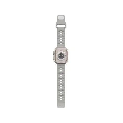 DONEGANI UC2 Apple Watch Kordonları Kadın Erkek Se Ultra 2 40mm 44mm 46mm 42mm 45mm 41mm 38mm 49mm Seri 10 9 8 7 6 5 4 3 iWatch Spor Kayışı Silikon Siyah_Ay Grisi - 6