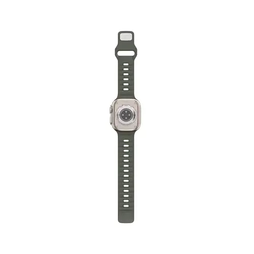 DONEGANI UC2 Band for Apple Watch Bands Women Men Se Ultra 2 40mm 44mm 46mm 42mm 45mm 41mm 38mm 49mm Series 10 9 8 7 6 5 4 3 iWatch Sport Strap Silicone Black_Army Green - 6