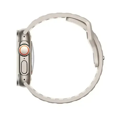 DONEGANI UC2 ремешок для Apple Watch для женщин и мужчин SE Ultra 2 40 мм 44 мм 46 мм 42 мм 45 мм 41 мм 38 мм 49 мм серии 10 9 8 7 6 5 4 3 iWatch спортивный ремешок силиконовый черный_звездный свет - 4