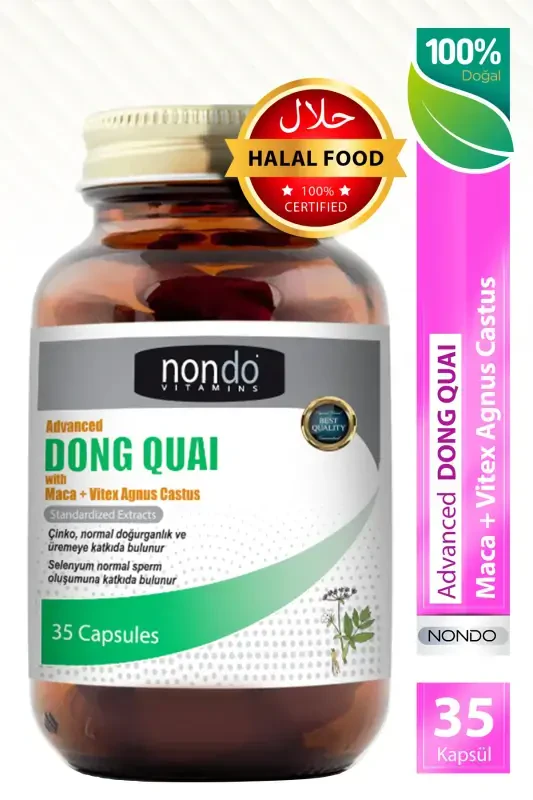 Dong Quai 35 Kapsula (MACA PANAX JINSSENG, VITEKS AGNUS CASTUS, GINKGO BILOBA, L-ARGININ, SELENIYUM) - NONDO