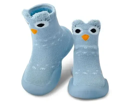 Dookeh Baby Shoes Boys Girls First Walking Shoes Non Slip Soft Sole Sneakers Toddler Infant Babygirl Sock Shoes - DOOKEH
