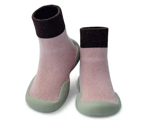 Dookeh Baby Shoes Boys Girls First Walking Shoes Non Slip Soft Sole Sneakers Toddler Infant Babygirl Sock Shoes - DOOKEH