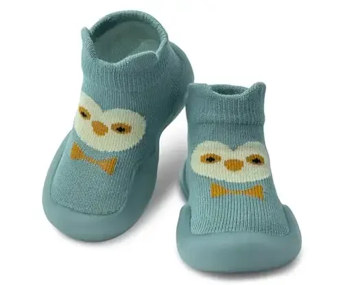 Dookeh Bebek Ayakkabıları Erkek Kız Çocuk İlk Yürüme Ayakkabıları Kaymaz Yumuşak Tabanlı Spor Ayakkabılar Bebek Yürüme Çağındaki Kız Bebek Çorap Ayakkabıları 