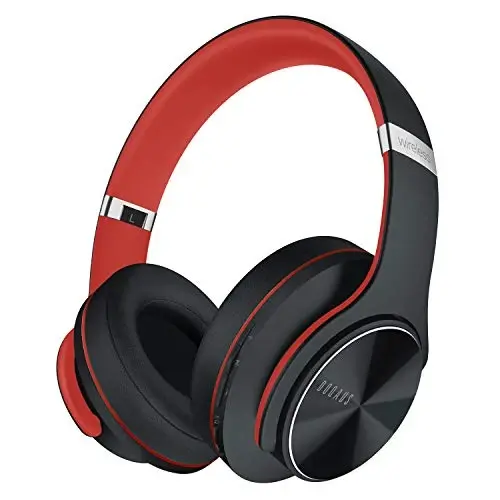 DOQAUS Bluetooth Headphones Over Ear, 90H Playtime, 3 EQ Modes, HiFi Audio, ENC Mic, Reinforced Durable Frame & Soft Earpads for Extended Wear, Phone, PC, Travel - 1