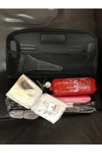 Дорожный набор первой помощи класса люкс в сумке 1 кг огнетушитель 4 цвета - 4