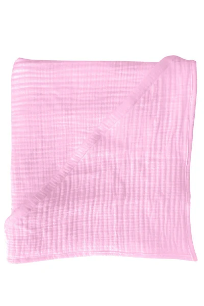 Dört Katlı Müslin Kapşonlu Bebek Çocuk Havlu Kundak Banyo Havlusu Pamuk Plaj Havlusu Panço 4 Katlı-pembe - 5