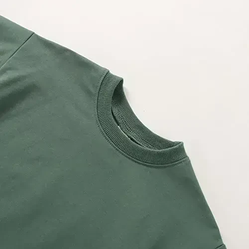 DOSYZTO Baby Boy Girl Bubble Shirt Romper Outfit Short Sleeve Summer Bodysuit Top Newborn Oversized Crewneck Jumpsuit - 4