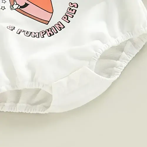 DOSYZTO Baby Boy Girl Bubble Shirt Romper Outfit Short Sleeve Summer Bodysuit Top Newborn Oversized Crewneck Jumpsuit - 6