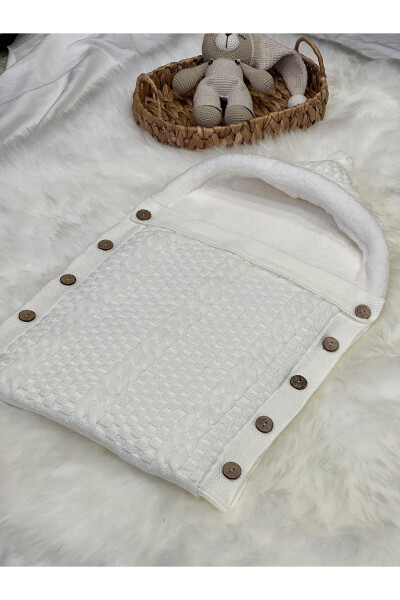 Double Braided Knit Wellsoft Baby Swaddle - 1