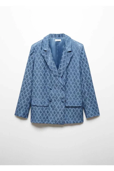 Double-breasted blazer jacket - 3