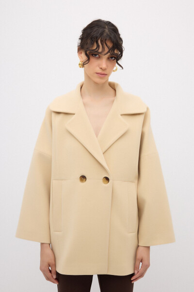 Double-breasted coat - 5