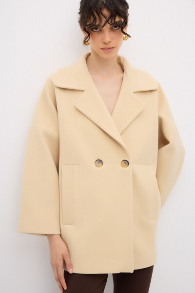 Double-breasted coat - 7