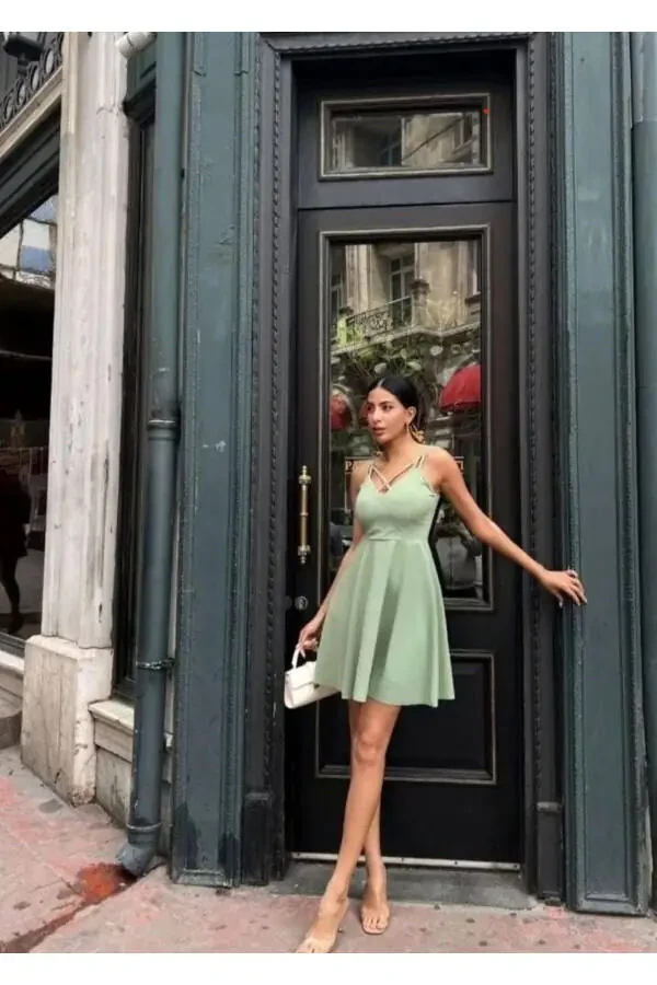 Double-breasted dress - 1