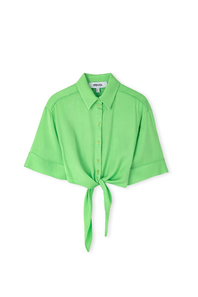 Double-breasted shirt with double sleeves - 7