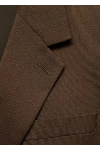 Double-breasted slim fit blazer jacket - 5