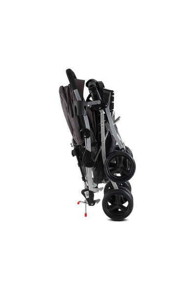 Double Direction Wide Basket Baby Stroller - 4