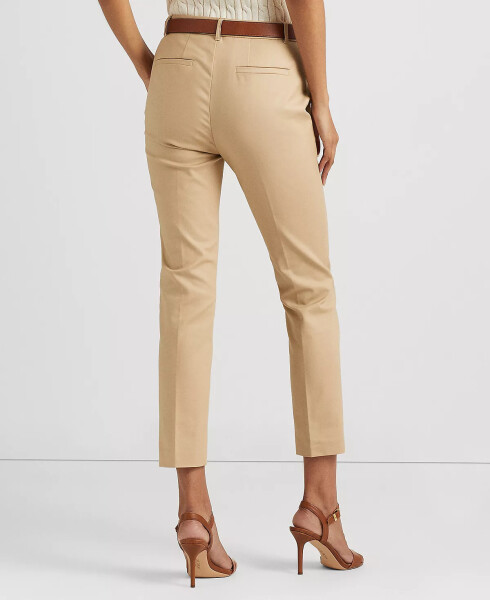 Double-Faced Stretch Cotton Pant, Regular & Petites Birch Tan - 2