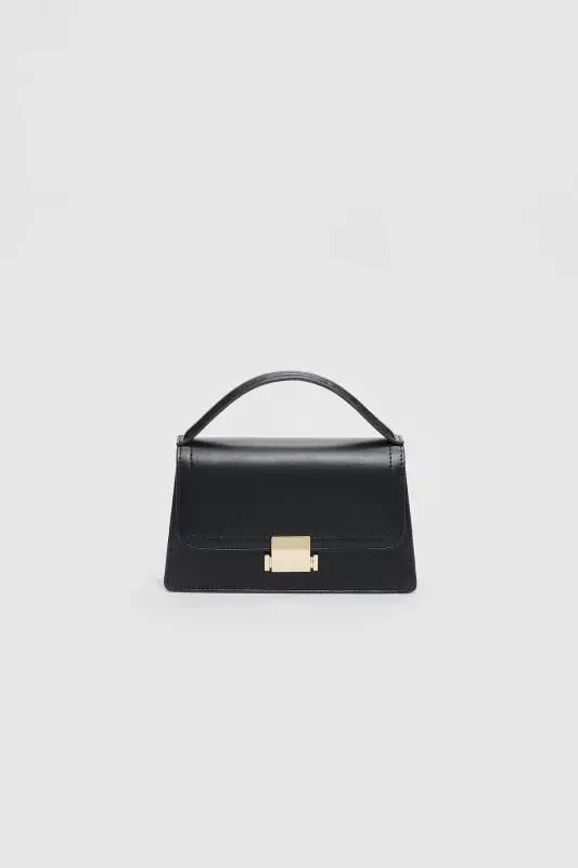 Double handle crossbody bag - Black - STRADIVARIUS