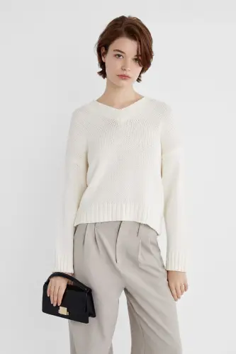 Double handle crossbody bag - Black - 3