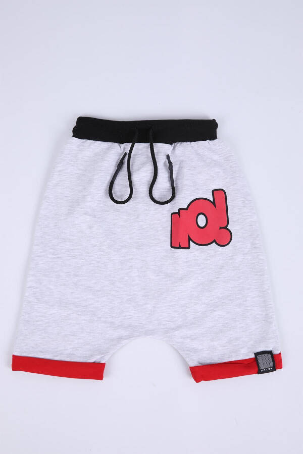 Double Leg Baby Boy Trousers Silver 35036 - 10