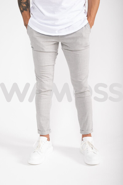 Double Leg Slim Fit Jogger Pants - 1