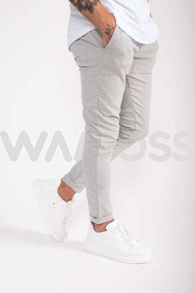 Double Leg Slim Fit Jogger Pants - 2