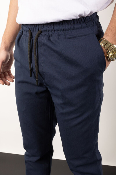 Double Leg Slim Fit Jogger Pants - 2