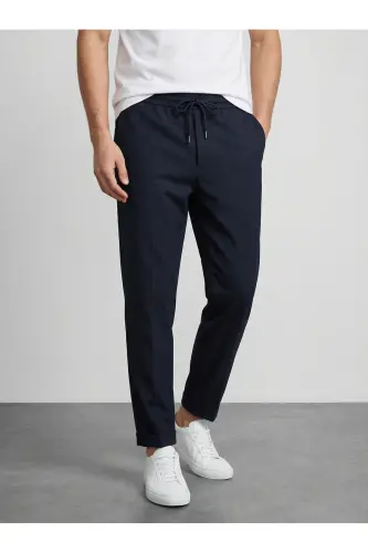 Double Leg Slim Fit Jogger Pants - 7