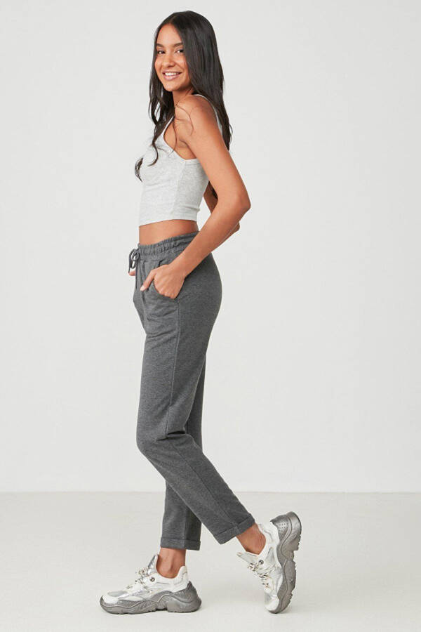 Double Leg Sweatpants 738 Anthracite - 7