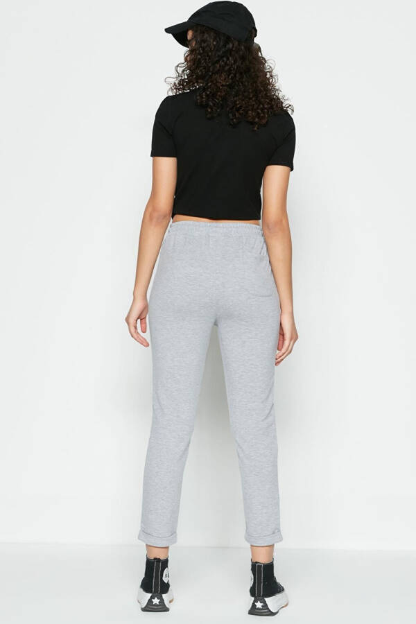 Double Leg Sweatpants 738 Grey - 7