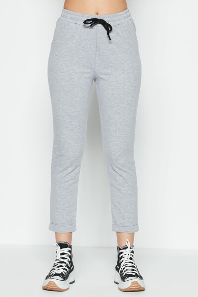 Double Leg Sweatpants 738 Grey - 8