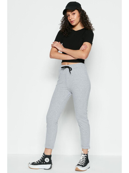 Double Leg Sweatpants 738 Grey - 2