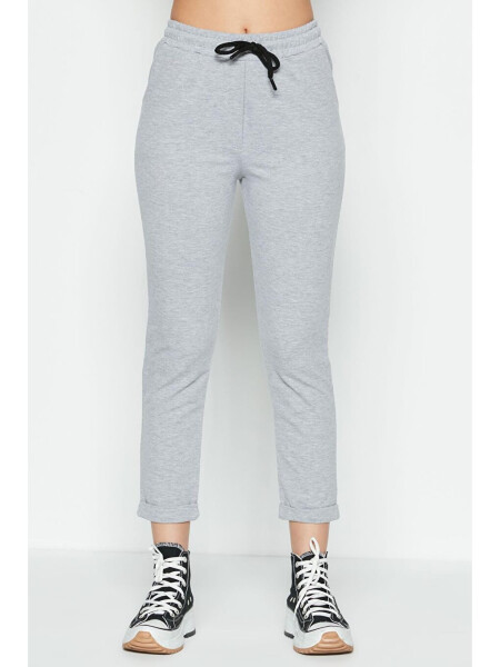 Double Leg Sweatpants 738 Grey - 4