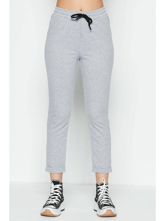 Double Leg Sweatpants 738 Grey - 4