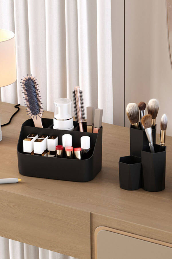 Double Organizer Set Makeup Cosmetic Organizer and Bathroom Organizer - 2