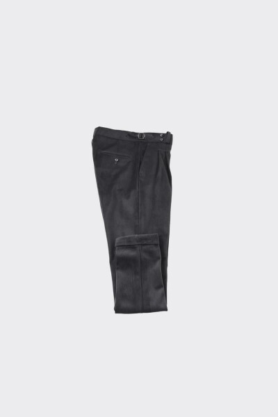 Double Pleated Men's Trousers - Stylish and Comfortable Design - 4