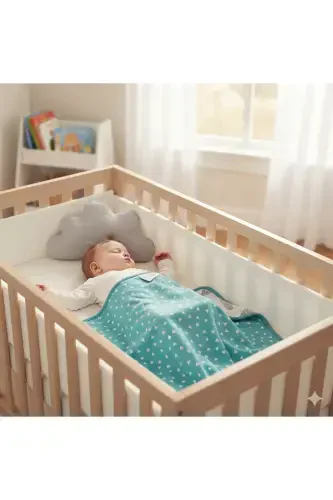 Double Sided Baby Blanket-Pink - 5